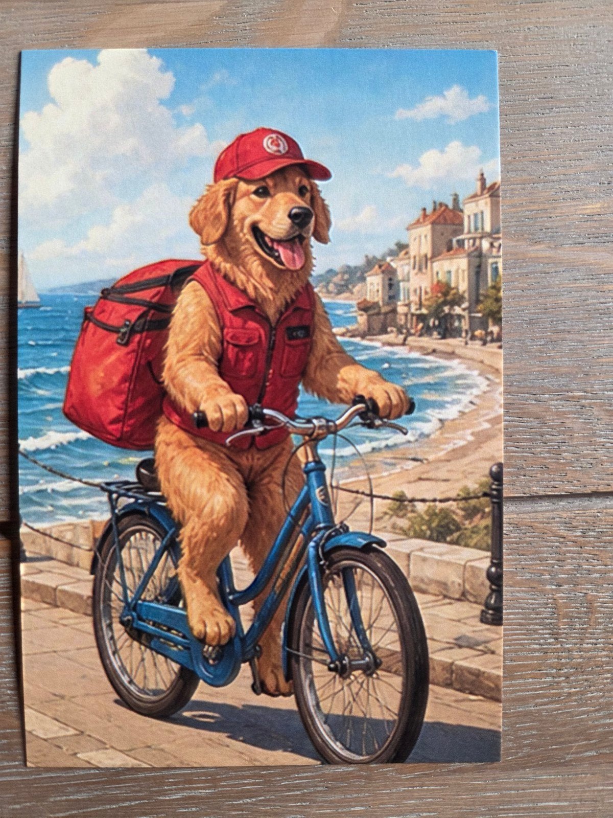 POSTBODE FIETS HOND 1, Ophalen, Overige thema's