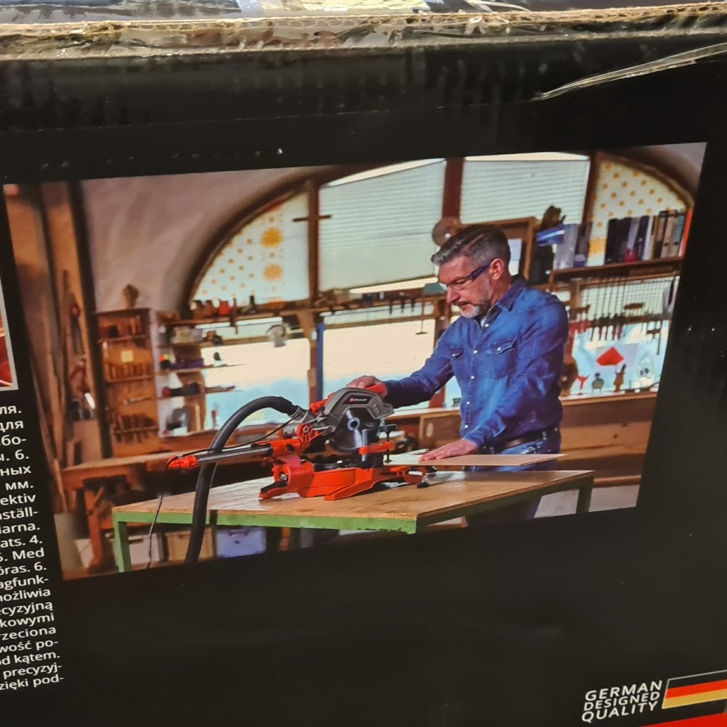 Einhell TC-SM 216 Afkortzaag 1600W 216mm Nieuw, Einhell, Zo goed als nieuw, Support@einhell.com, Einhell Germany AG, Wiesenweg 22, 
94405 Landau an der Isar
Germany
