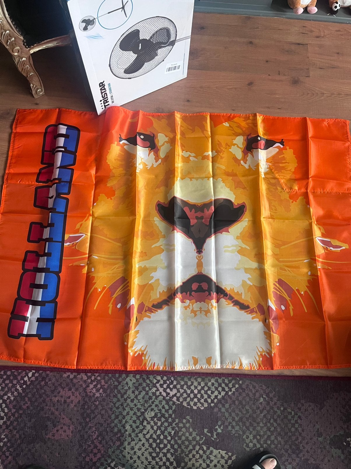 Oranje vlaggen cape of vlag 5,- nieuw, Verzenden, Nieuw