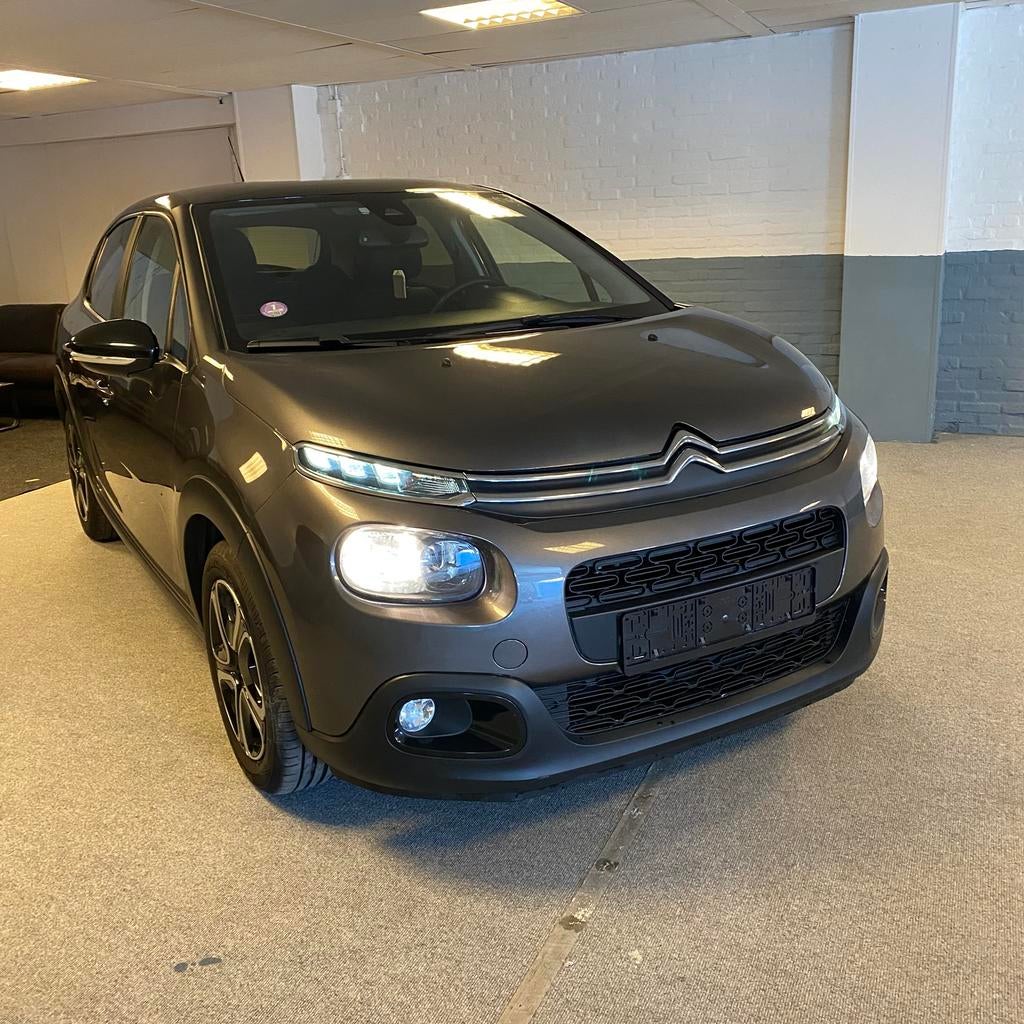 Citroën C3 1.2 PureTech S&S Feel Edition €7500, Stof, Zwart, Handgeschakeld, Particulier