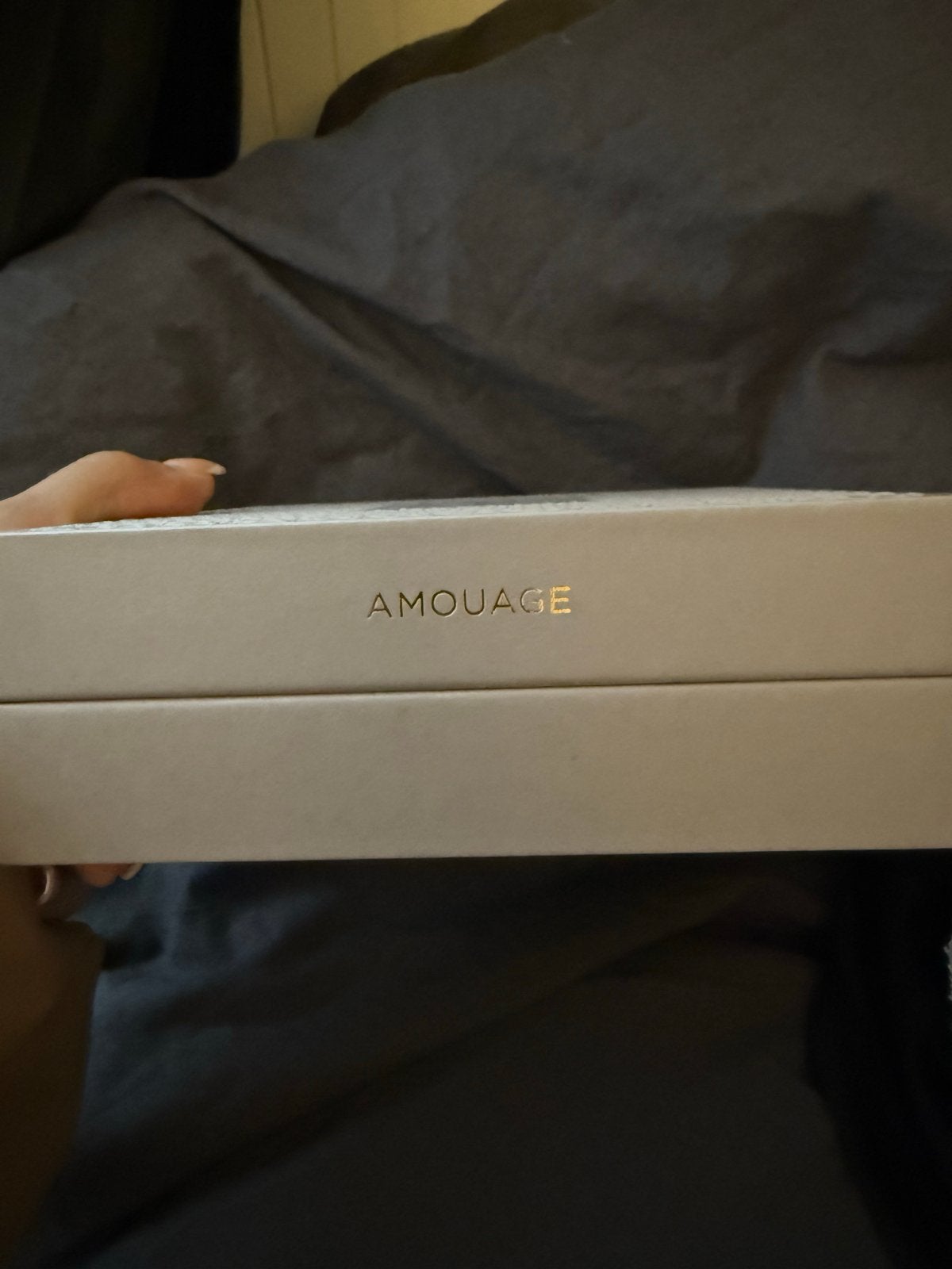 Amouage parfum verpakking - Luxe geschenkdoos, Ophalen of Verzenden, Zo goed als nieuw