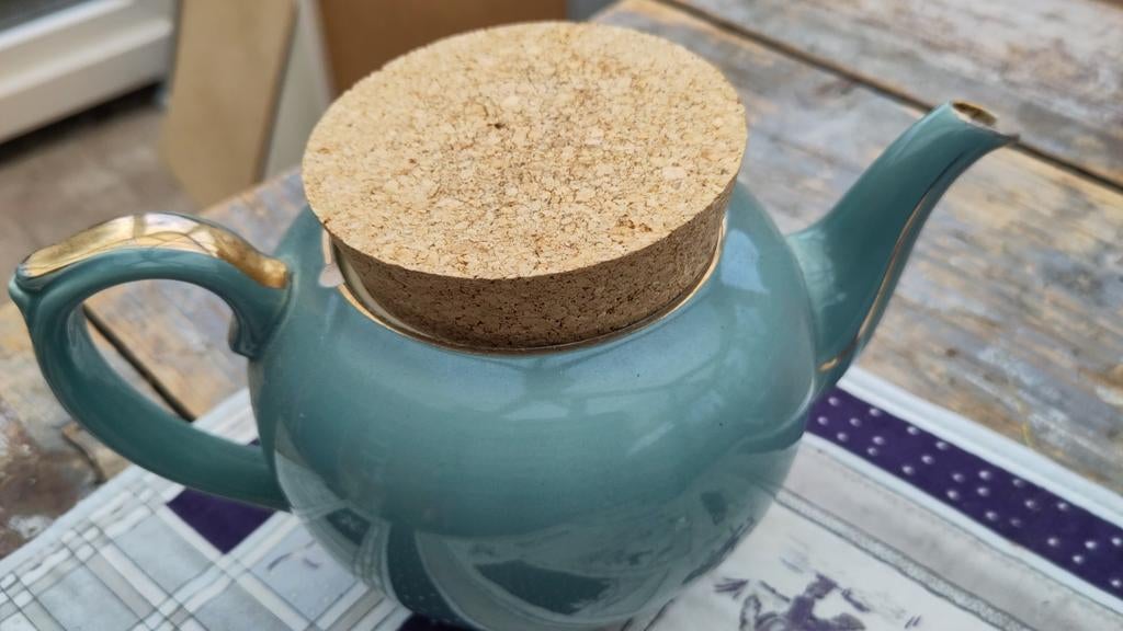 Gratis theepot; voor knutselproject/vogelhuisje, Ophalen