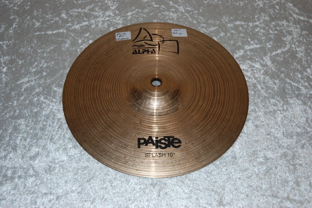 Paiste Alpha splash bekken 302gr. 10 inch  <26260209>, Gebruikt, ., Drums of Percussie, Ophalen of Verzenden