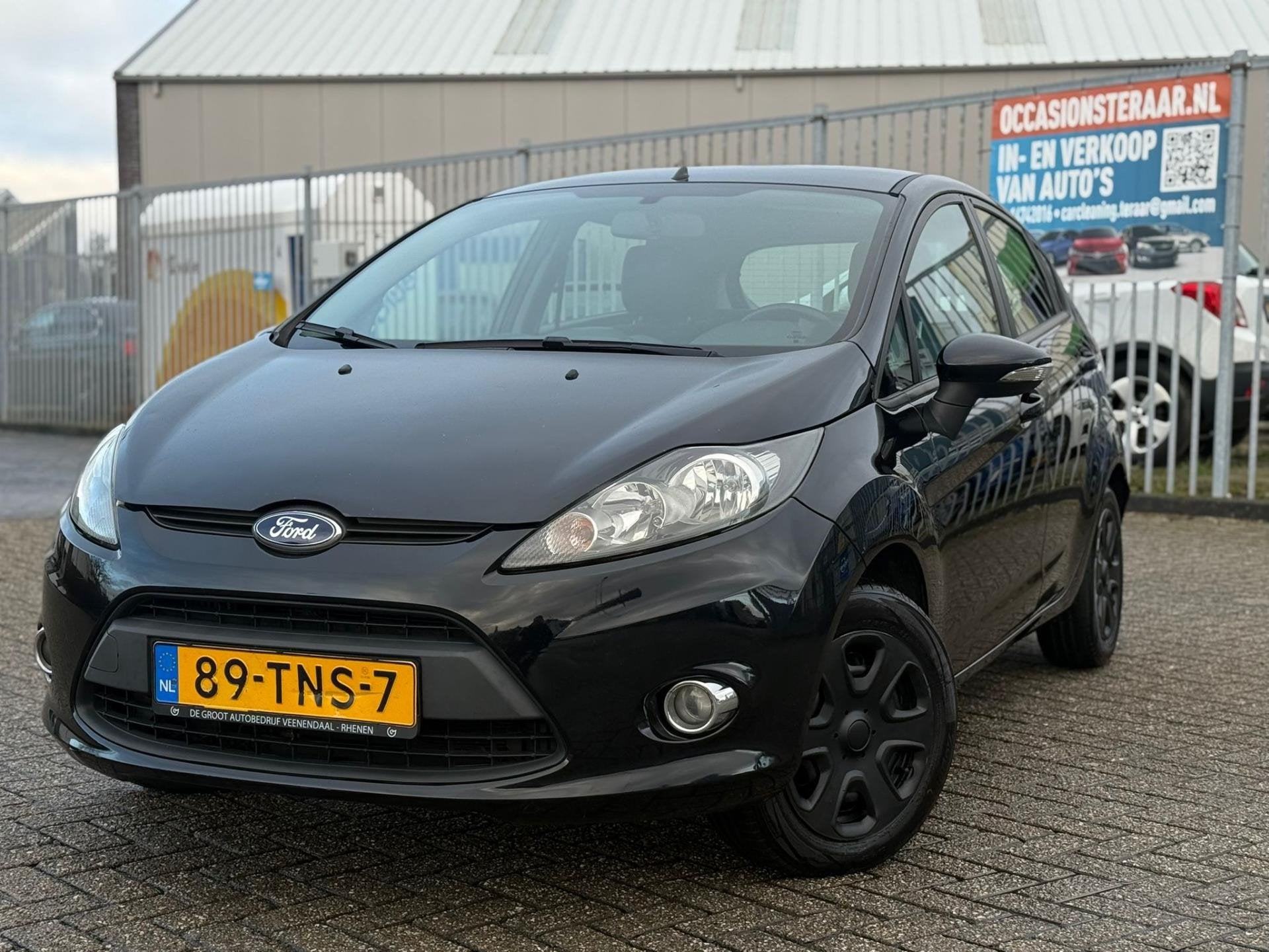 Ford Fiesta 1.6 TDCi ECOnetic Lease Trend#Nap#Airco#APK, Auto's, Ford, Voorwielaandrijving, 28 km/l, 96 €/maand, Zwart
