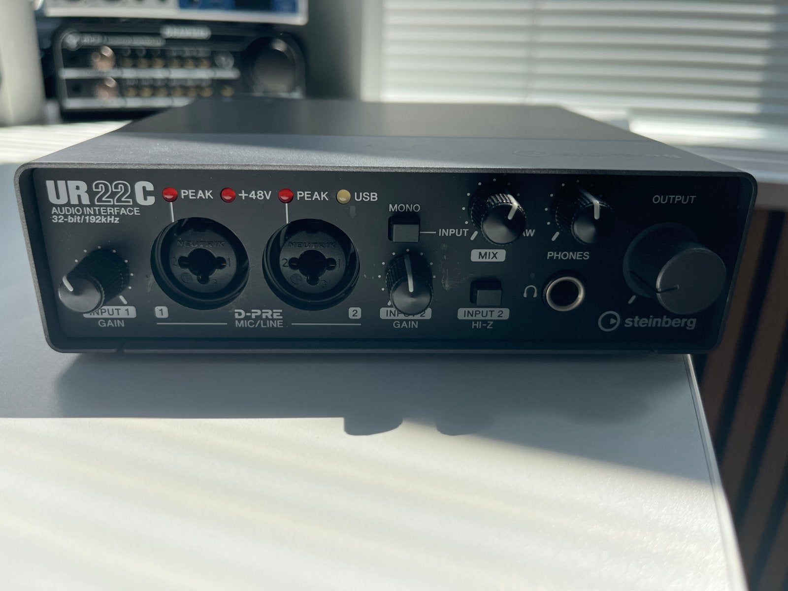 Steinberg UR22C Audio Interface, Ophalen of Verzenden, Gebruikt