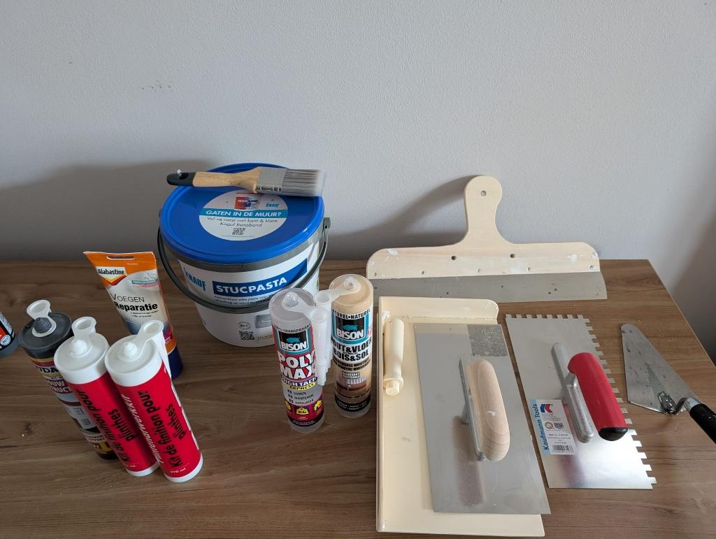 Reparatieset - wall, floor and baseboards, Doe-het-zelf en Verbouw, Ophalen, Overige materialen, Overige typen, Nieuw