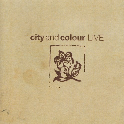 City And Colour - Live (CD+DVD), Cd's en Dvd's, Ophalen of Verzenden, Zo goed als nieuw, Alternative Rock, Album