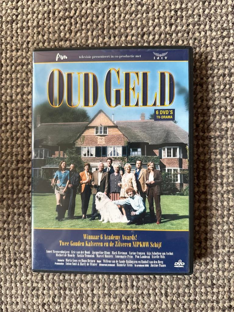 Oud Geld - Complete TV-Drama Serie (6 DVD's), Cd's en Dvd's, Dvd's | Tv en Series, Boxset, Ophalen of Verzenden, Zo goed als nieuw