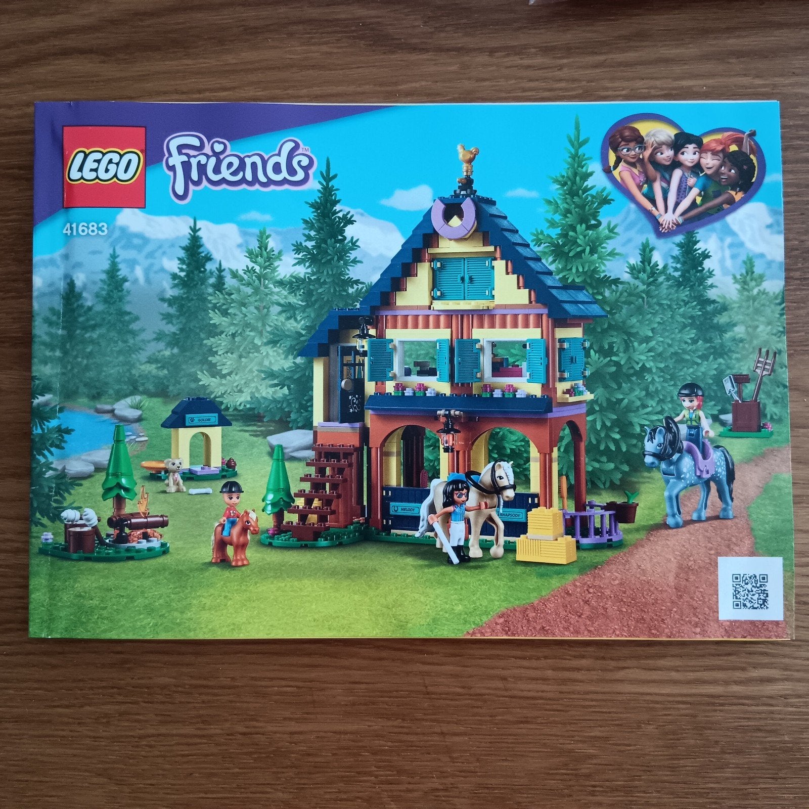 Lego Friends 41683 Boshuis, Ophalen of Verzenden, Zo goed als nieuw