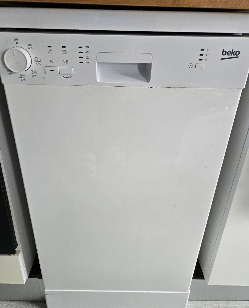 Vaatwasser Beko, Witgoed en Apparatuur, Vaatwasmachines, Ophalen, Gebruikt, Vrijstaand, Minder dan 85 cm