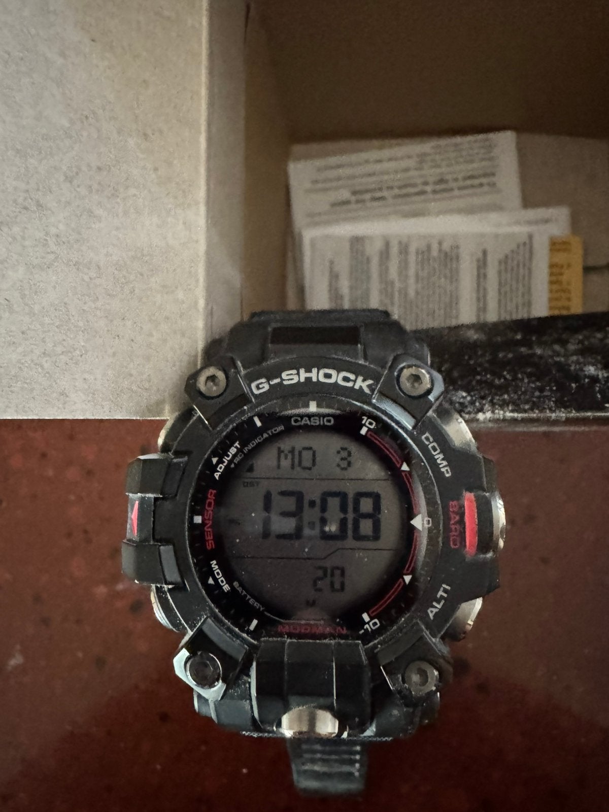 Casio G shock, Ophalen of Verzenden, Zo goed als nieuw, Zwart, Android