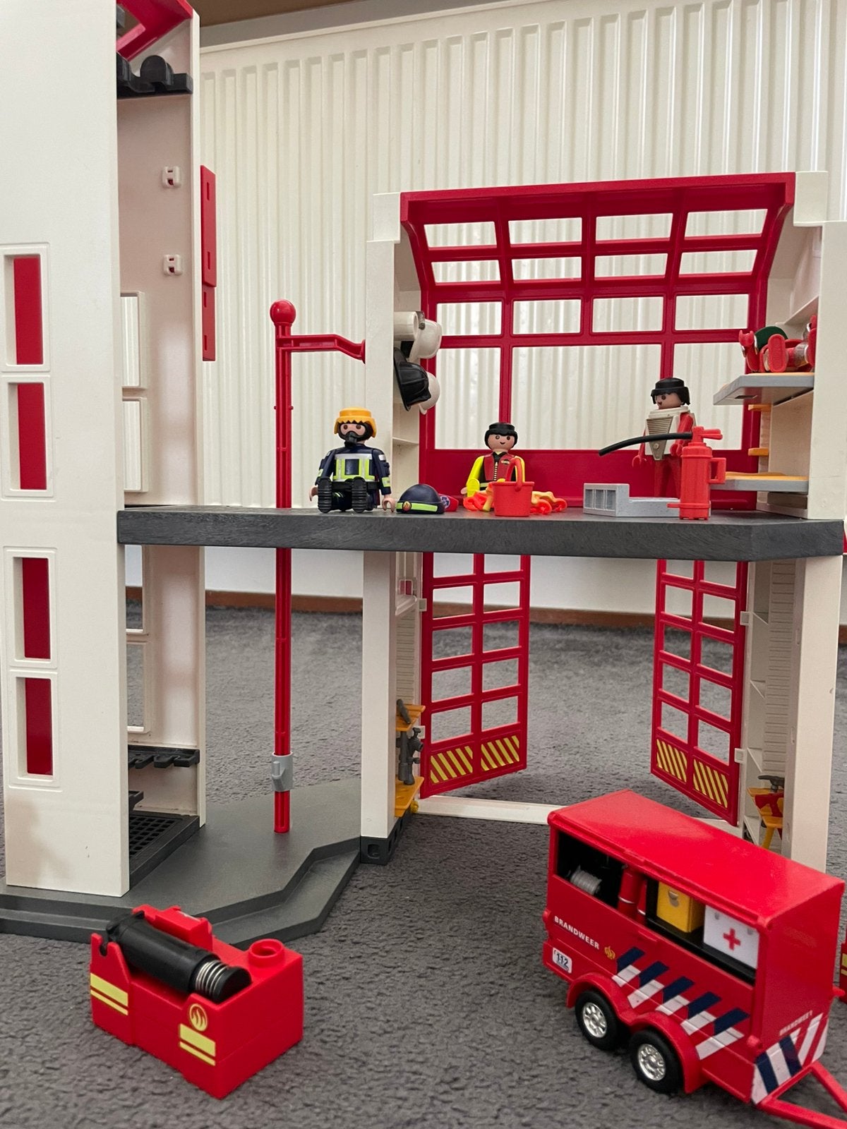 Brandweerkazerne en toebehoren, Kinderen en Baby's, Speelgoed | Playmobil, Ophalen of Verzenden, Gebruikt