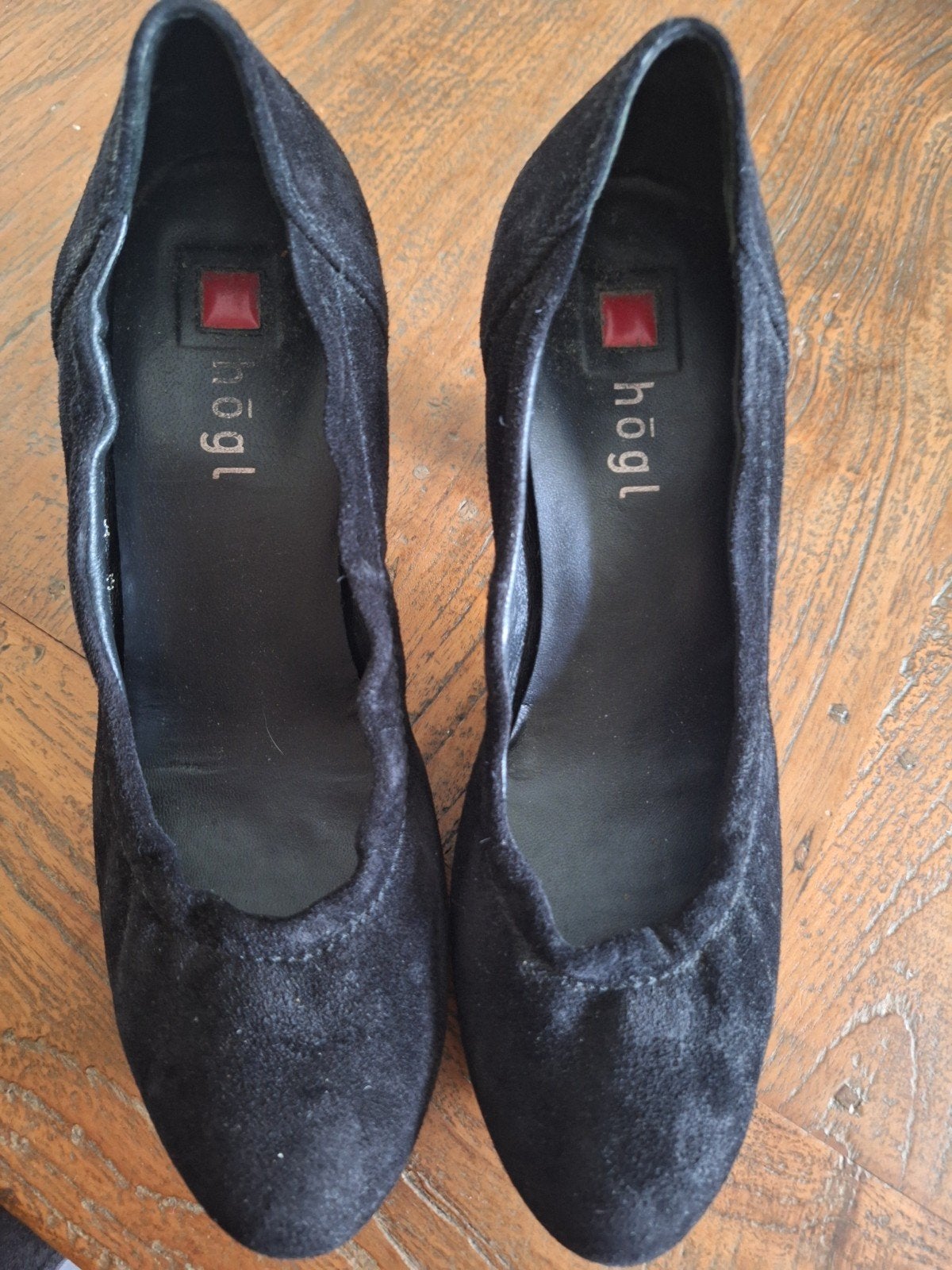 Högl pumps, Ophalen of Verzenden, Zo goed als nieuw, Zwart, Boots