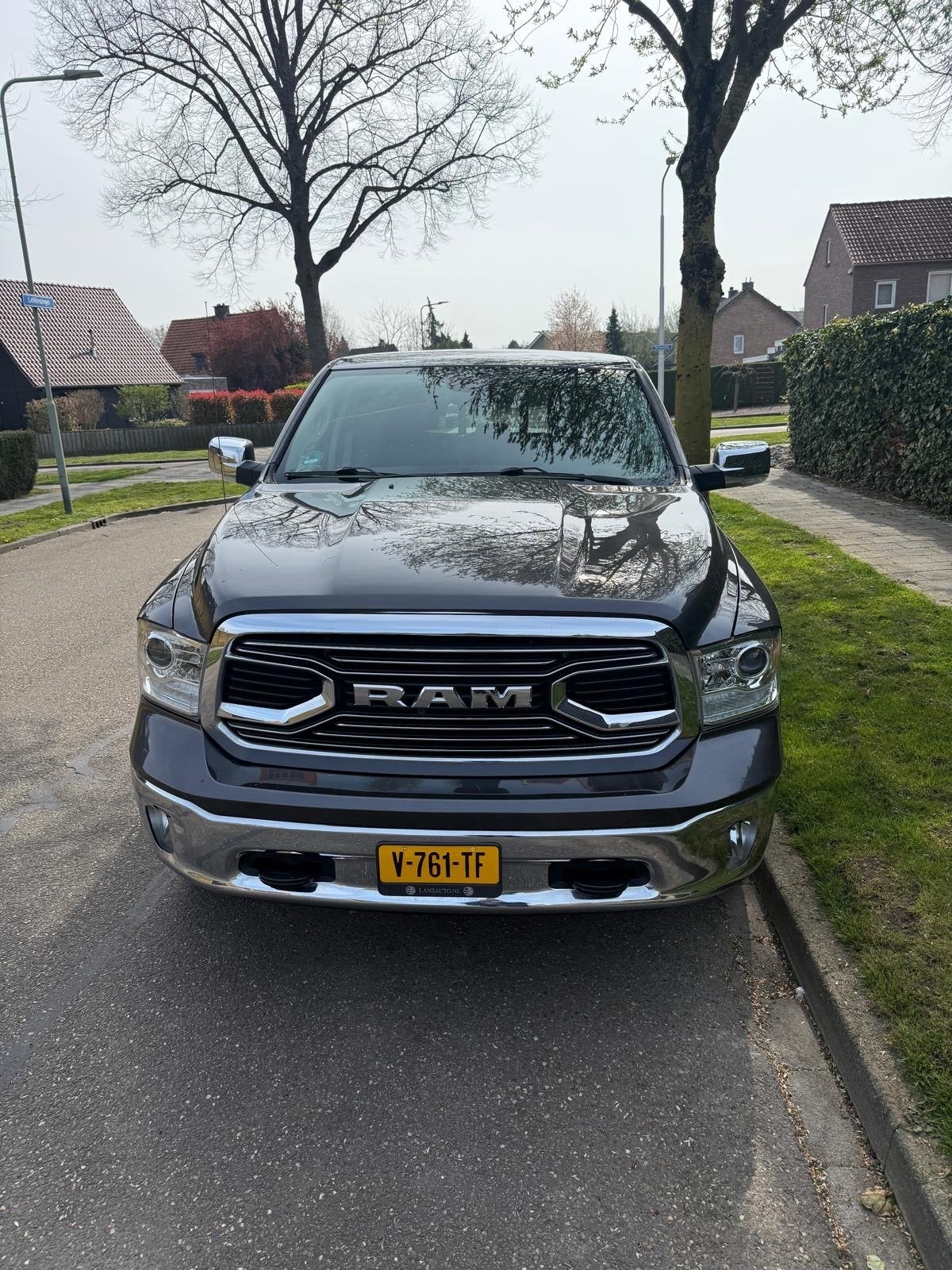 Dodge RAM 2019 longhorn larimie, Auto's, Automaat, Bruin, Vierwielaandrijving, Particulier