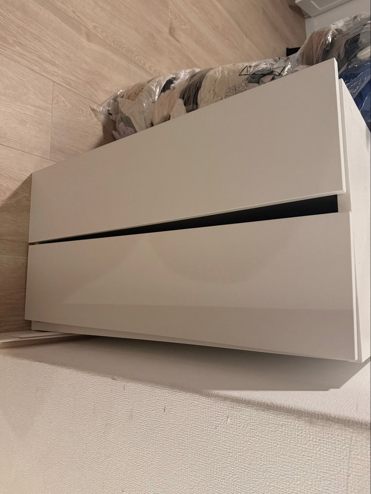 Ikea Platsa kast met 2 lades - 80x55x40 cm, Ophalen, Gebruikt, 1 of 2 laden, 50 tot 100 cm