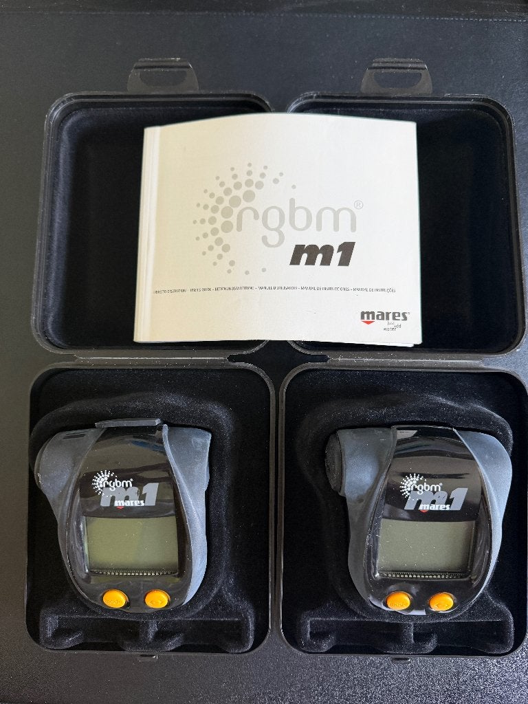 Mares M1 duikcomputer 2x, Ophalen of Verzenden, Zo goed als nieuw, Duikcomputer