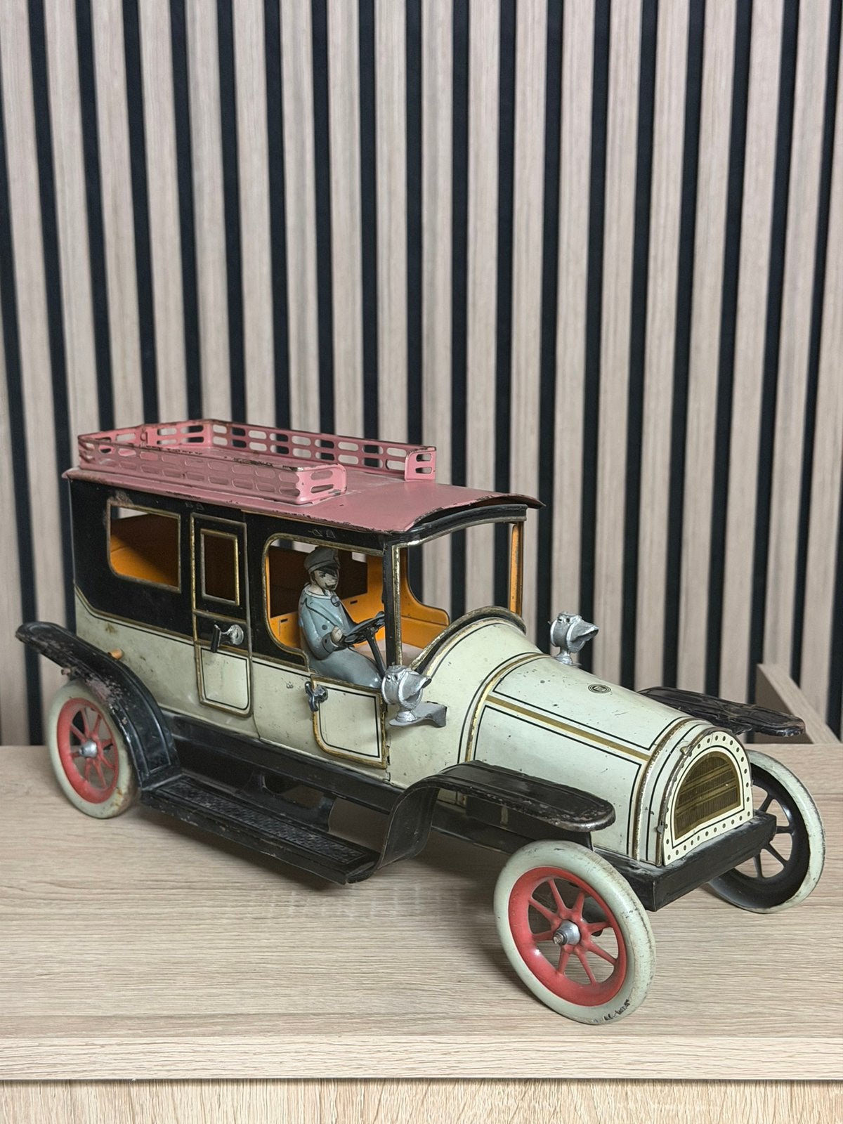 Unieke grote Günthermann Blikken Limousine (1914) - 35CM!!, Antiek en Kunst, Ophalen of Verzenden