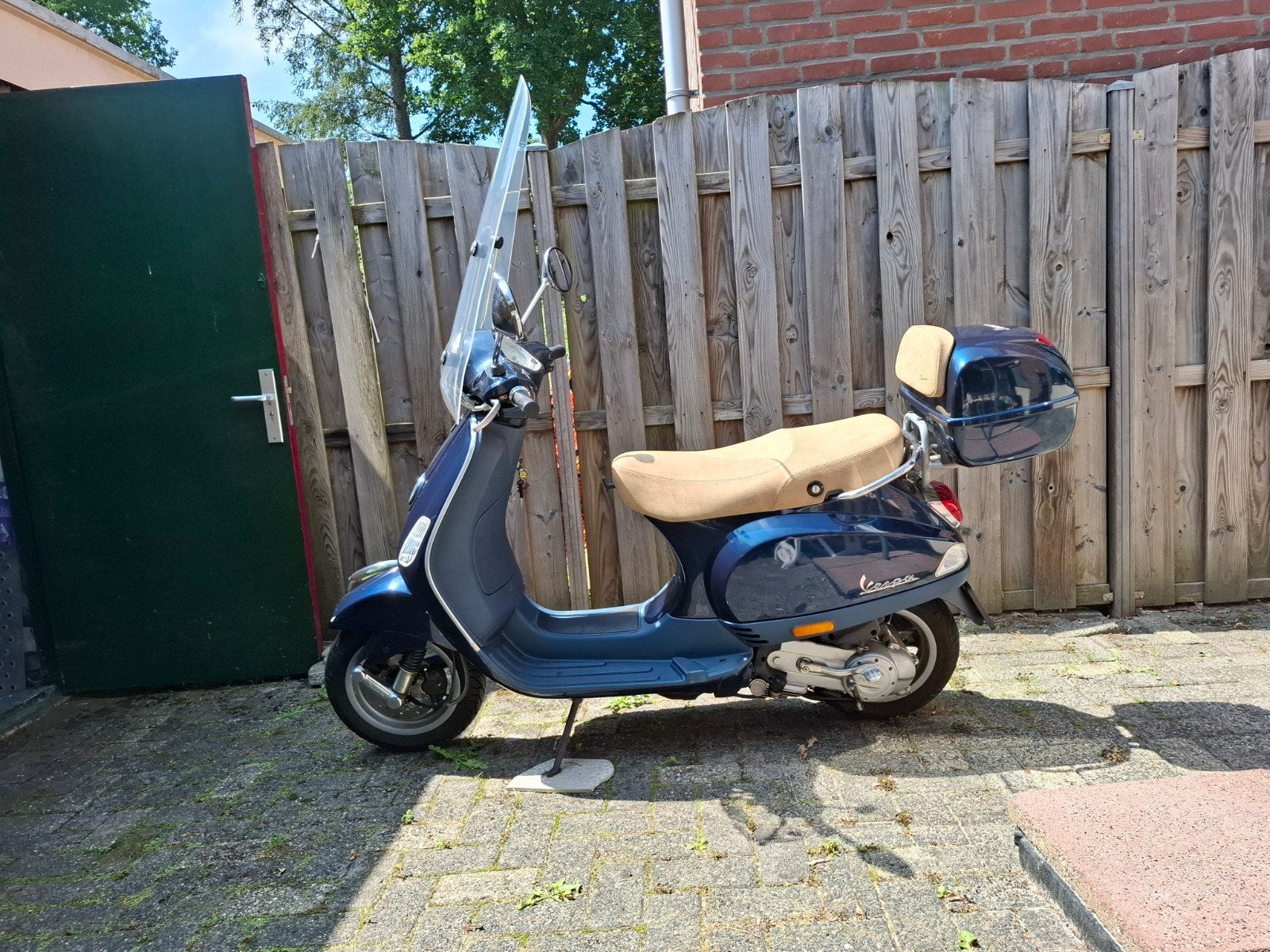 Vespa Ciao snorscooter - Blauw - Goed onderhouden, Ophalen, Gebruikt, Maximaal 45 km/u, Ciao