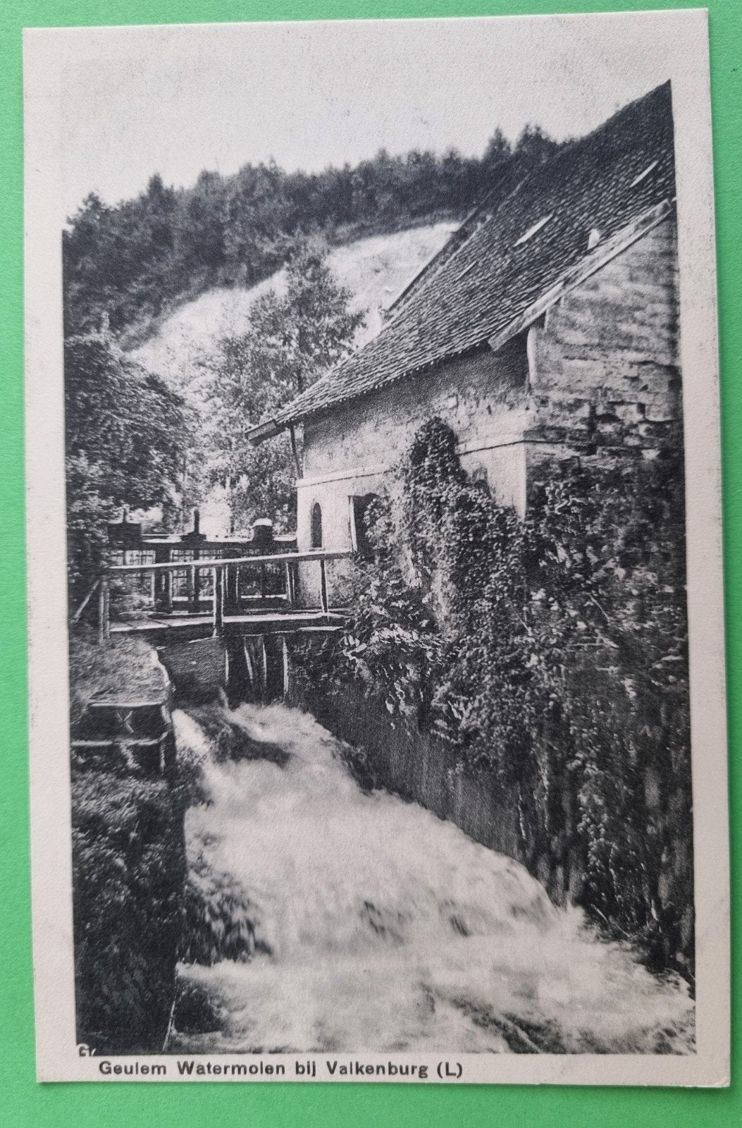 Valkenburg - Geulem Watermolen. Jaren20/30. Zeldzaam., Ophalen of Verzenden, 1920 tot 1940, Ongelopen, Limburg