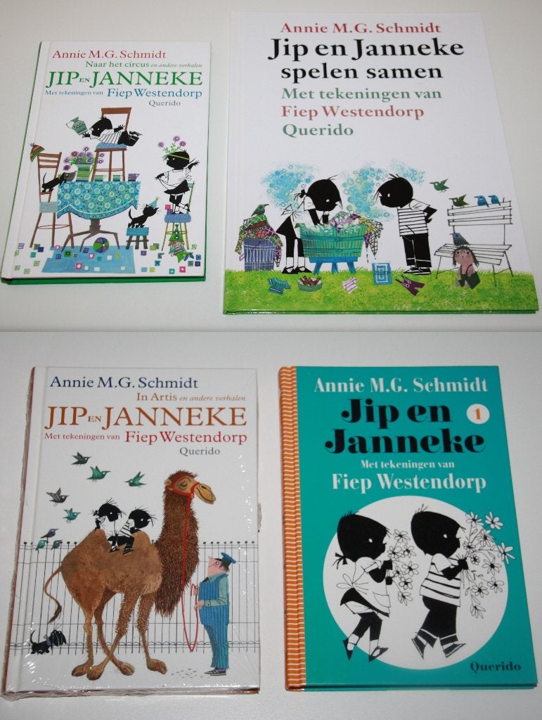 Jip & Janneke boek spelen samen | naar het circus | in Artis, Boeken, Ophalen of Verzenden, Zo goed als nieuw, Annie M.G. Schmidt