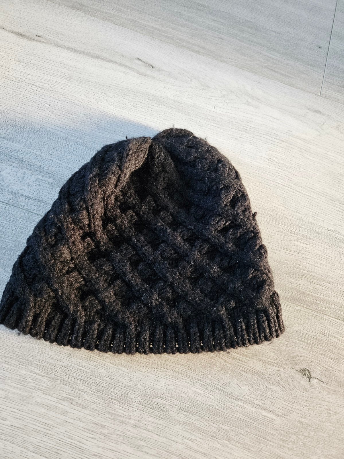 Muts zwart zgan, Ophalen of Verzenden, Zo goed als nieuw, Muts