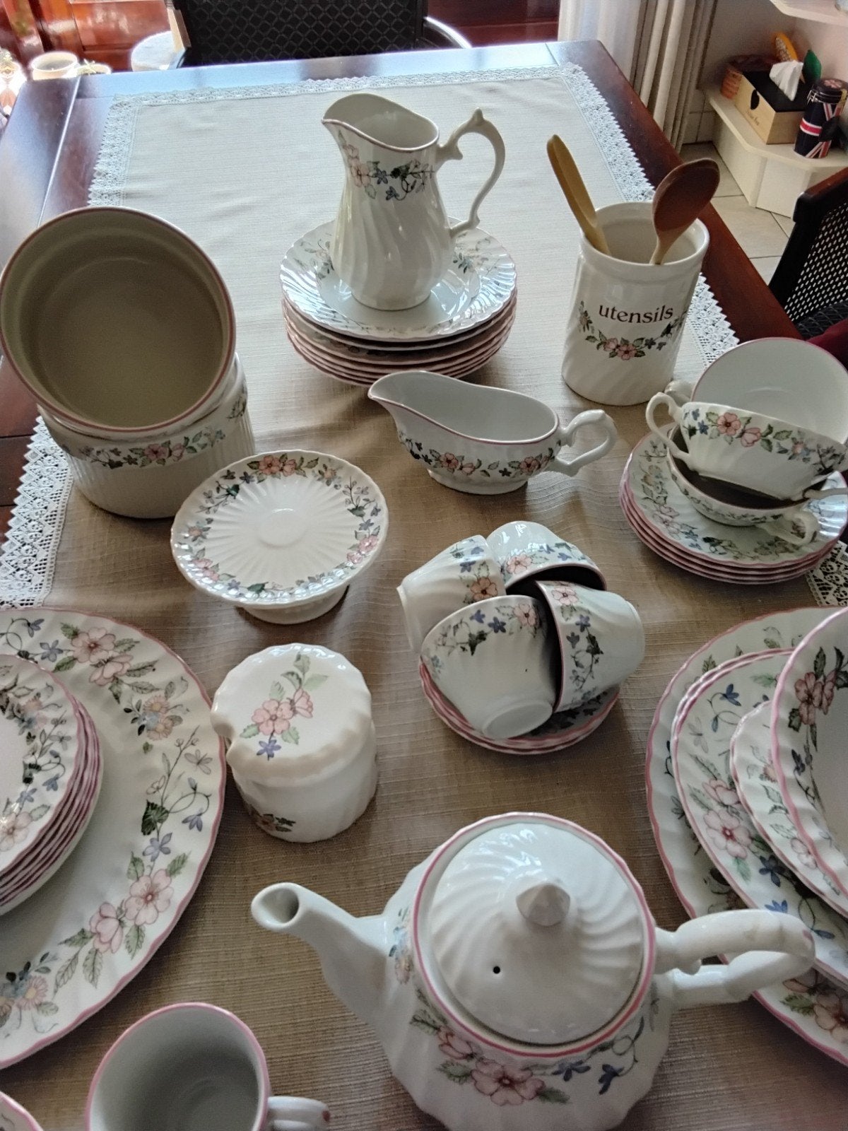 Spring Fields Servies van wood en sons jenny Roden, Ophalen of Verzenden