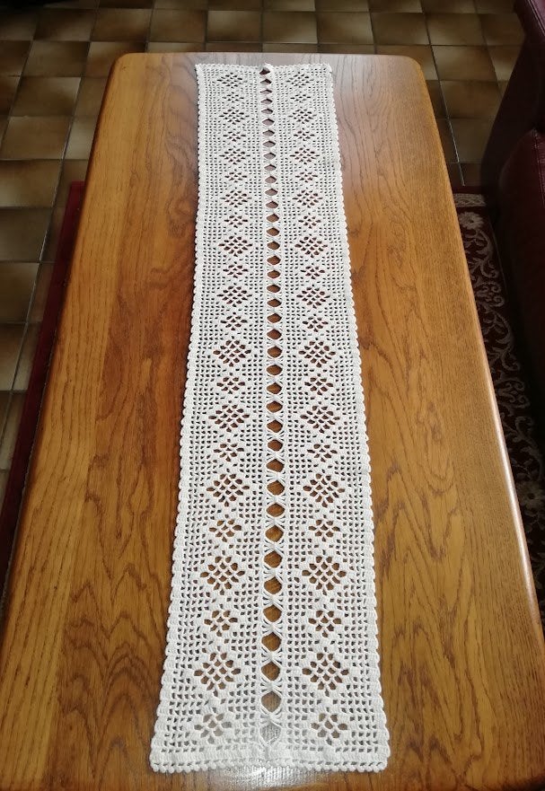 Vintage Tafelloper, Ophalen of Verzenden