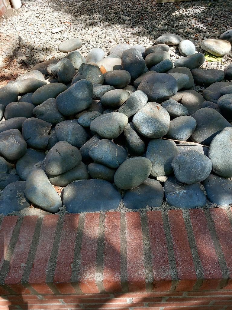 grijze keien, Tiendegaard 10. Maastricht, Tuin en Terras, Ophalen, Gebruikt, Dolomiet, Kei