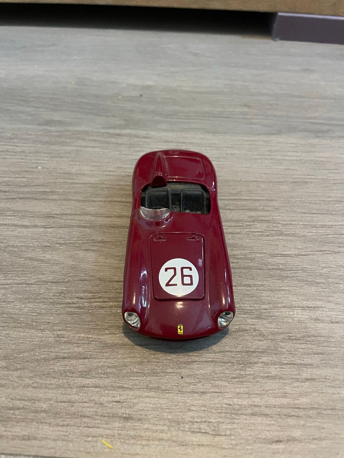 Shell Classico Ferrari 750 Monza 1955 (#26) - Schaalmodel, Ophalen of Verzenden, Gebruikt, Auto, Overige merken