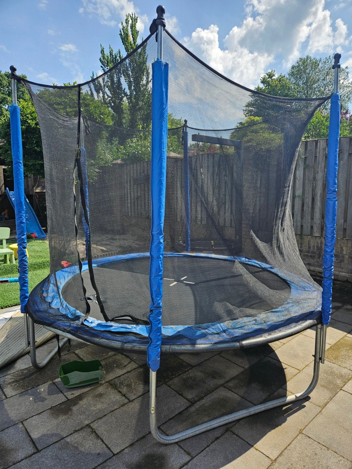 Trampoline, goed gebruikt., Ophalen, Gebruikt