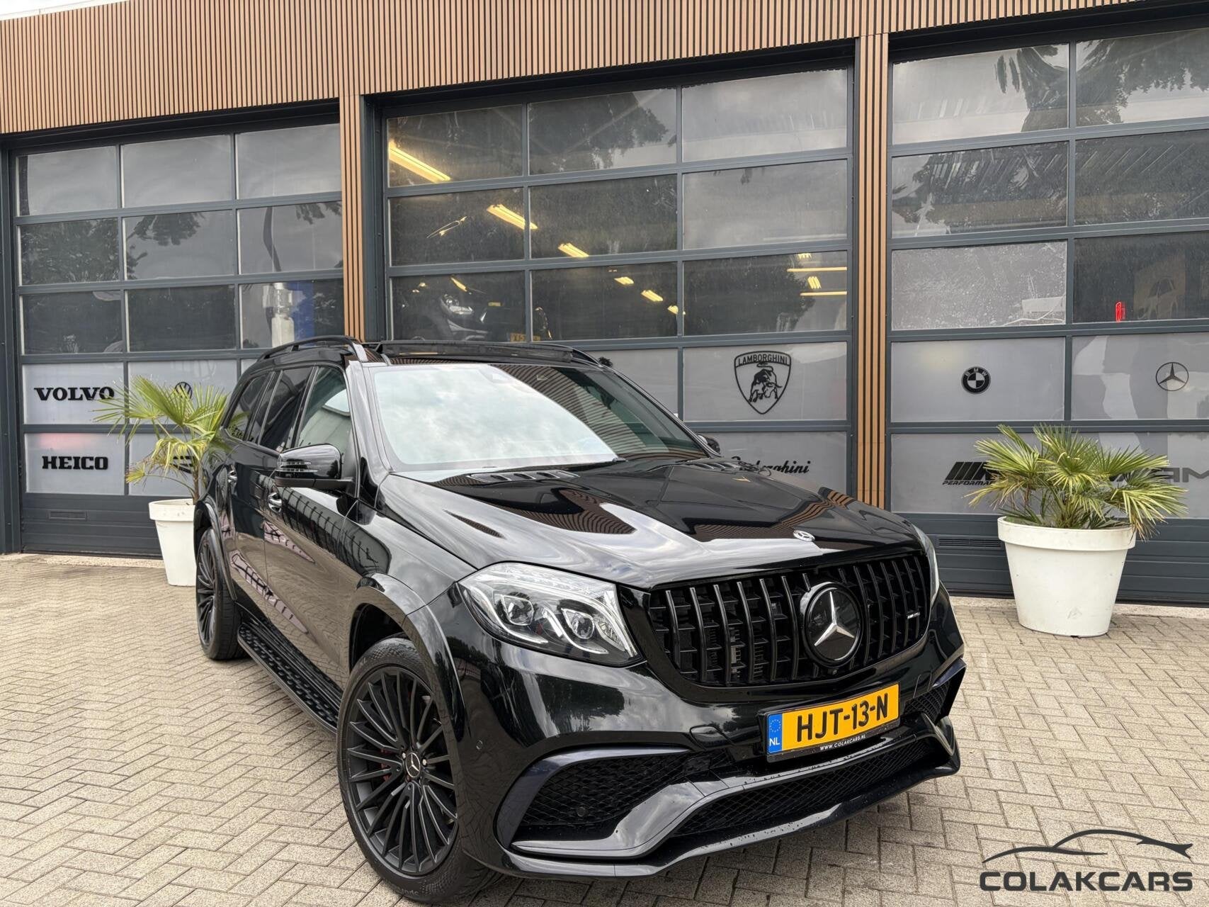 Mercedes GLS-klasse AMG 63 4MATIC Pano/Massage Vol, Auto's, 5461 cc, Gebruikt, 7 stoelen, Zwart