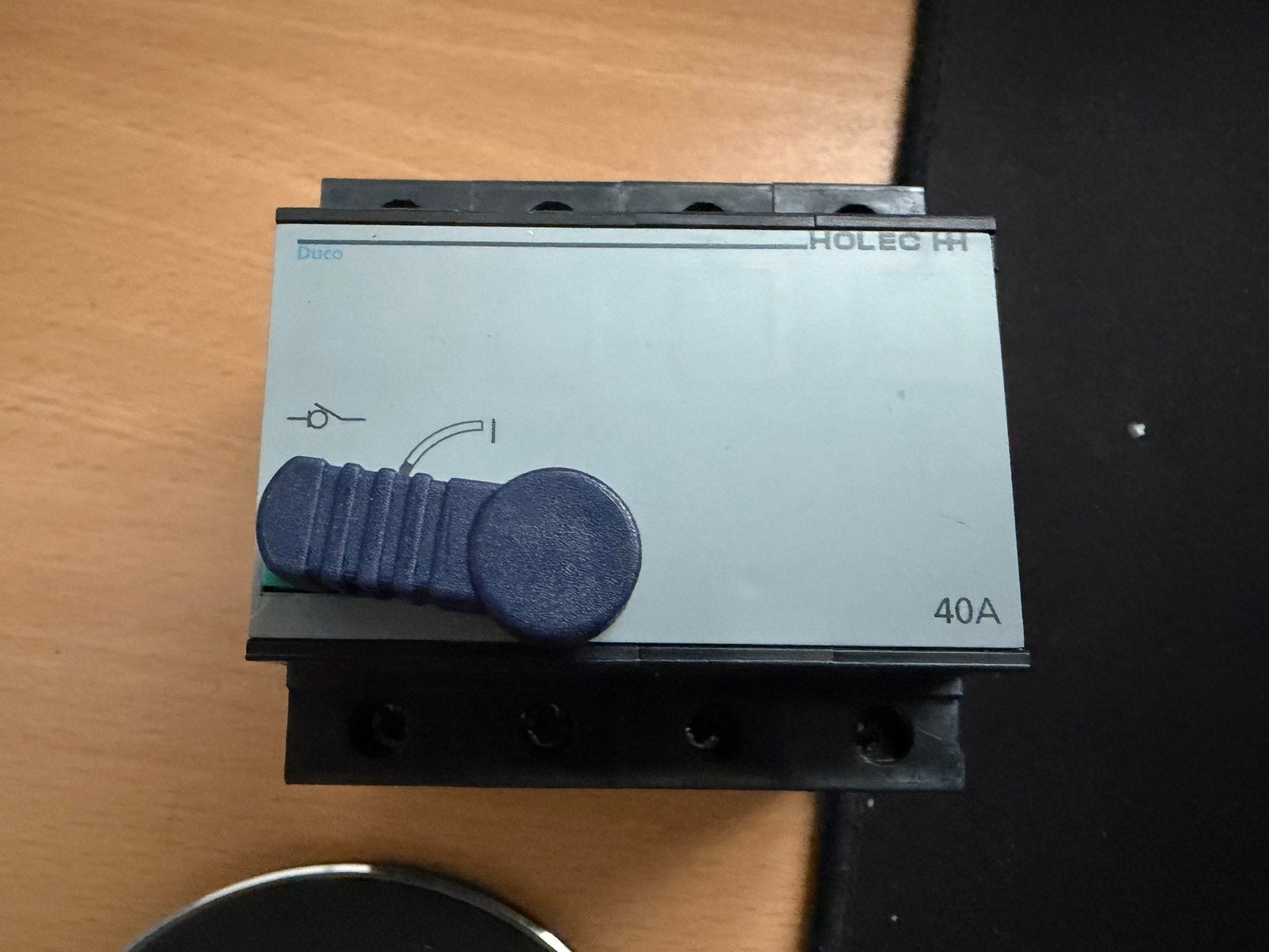 Hoofdschakelaar holec 40a, Ophalen of Verzenden, Gebruikt