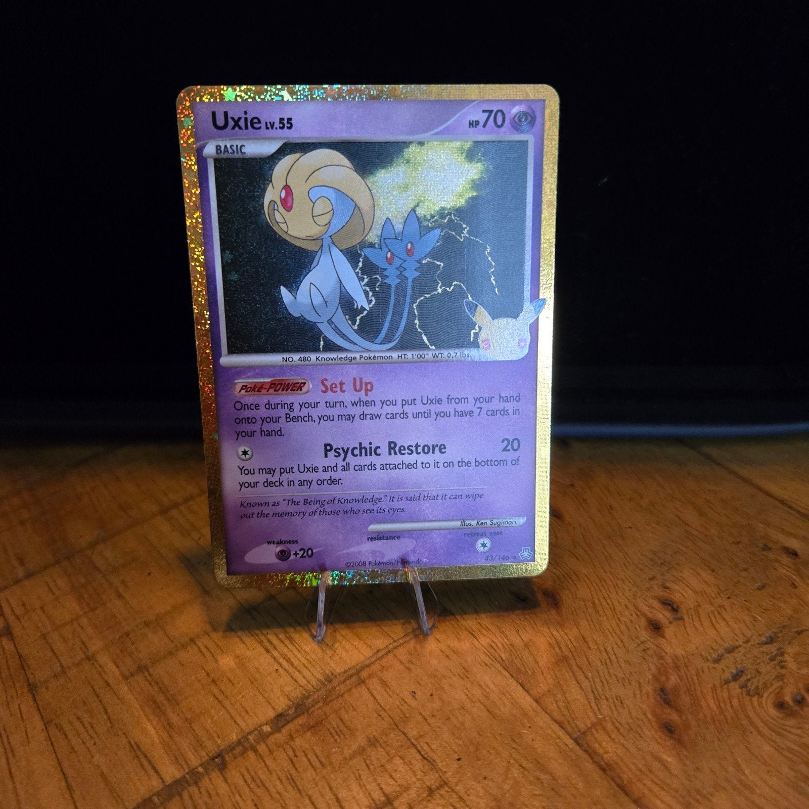 Uxie 43/146 & Crobat 47/127 - 30th Celebration Box NM, Ophalen of Verzenden, Zo goed als nieuw, Meerdere kaarten, Foil