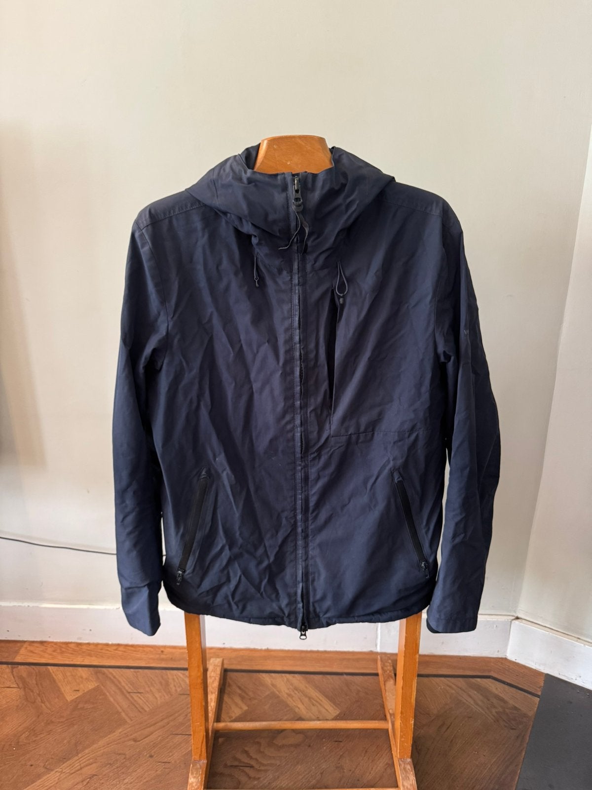 Heren jas Woolrich maat M, Verzenden, Zo goed als nieuw, Maat 52/54 (L), Blauw
