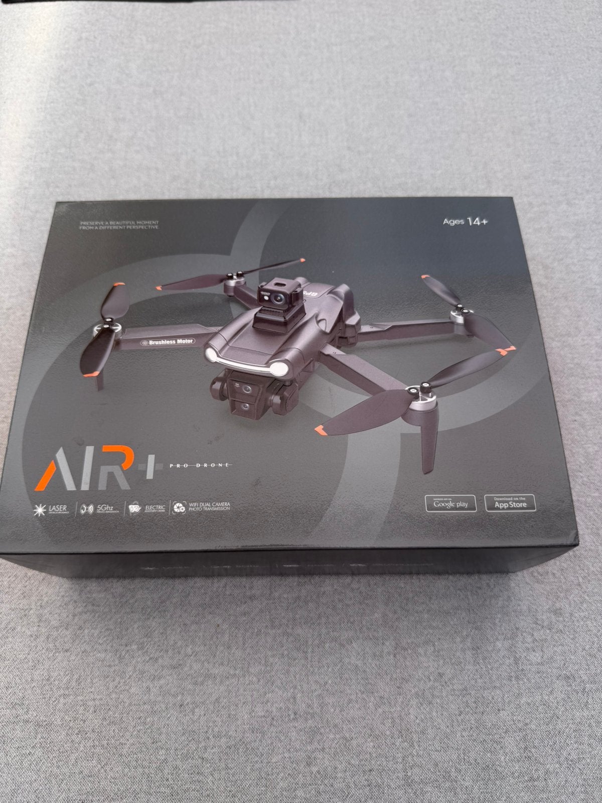 Air+ drone 1 keer mee gevlogen, zo goed als nieuw, Ophalen of Verzenden, Zo goed als nieuw