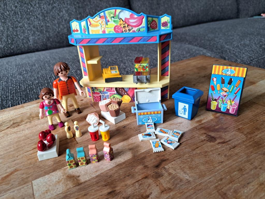 Playmobil IJscokraam 5555, Ophalen of Verzenden, Jongen of Meisje