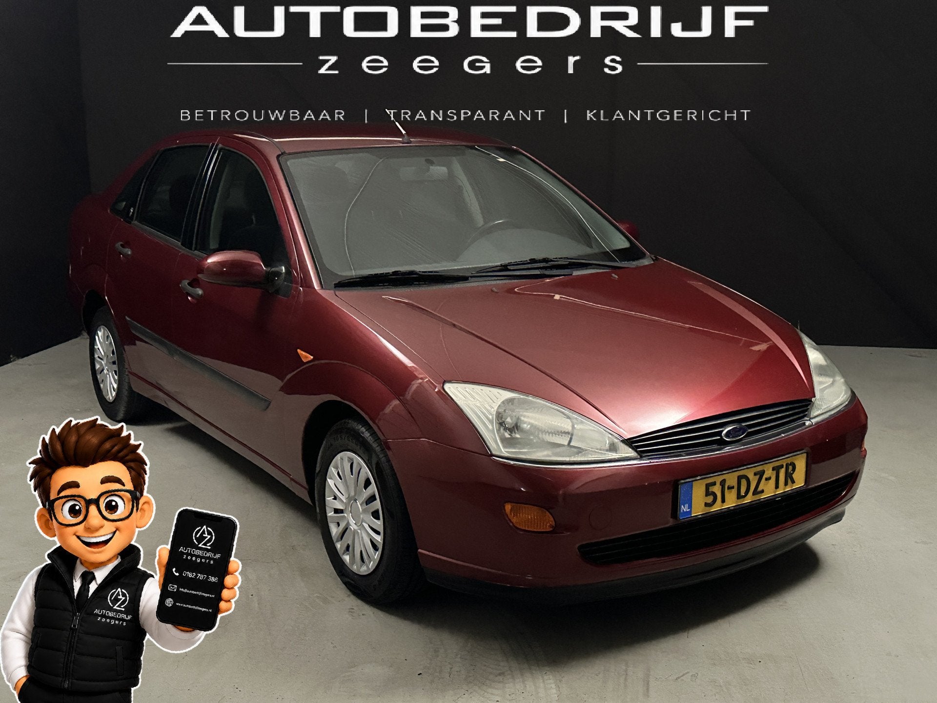Ford Focus 1.6-16V Ghia *Automaat*NAP*Lage KM* (bj 2000), Auto's, Ford, 1596 cc, 101 pk, 4 cilinders, 49 €/maand