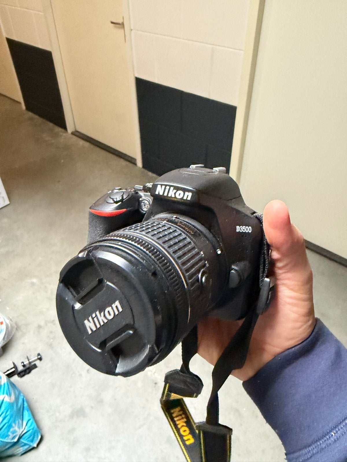 Nikon D3500 Spiegelreflexcamera met lens, Spiegelreflex, Ophalen of Verzenden, Zo goed als nieuw, Nikon