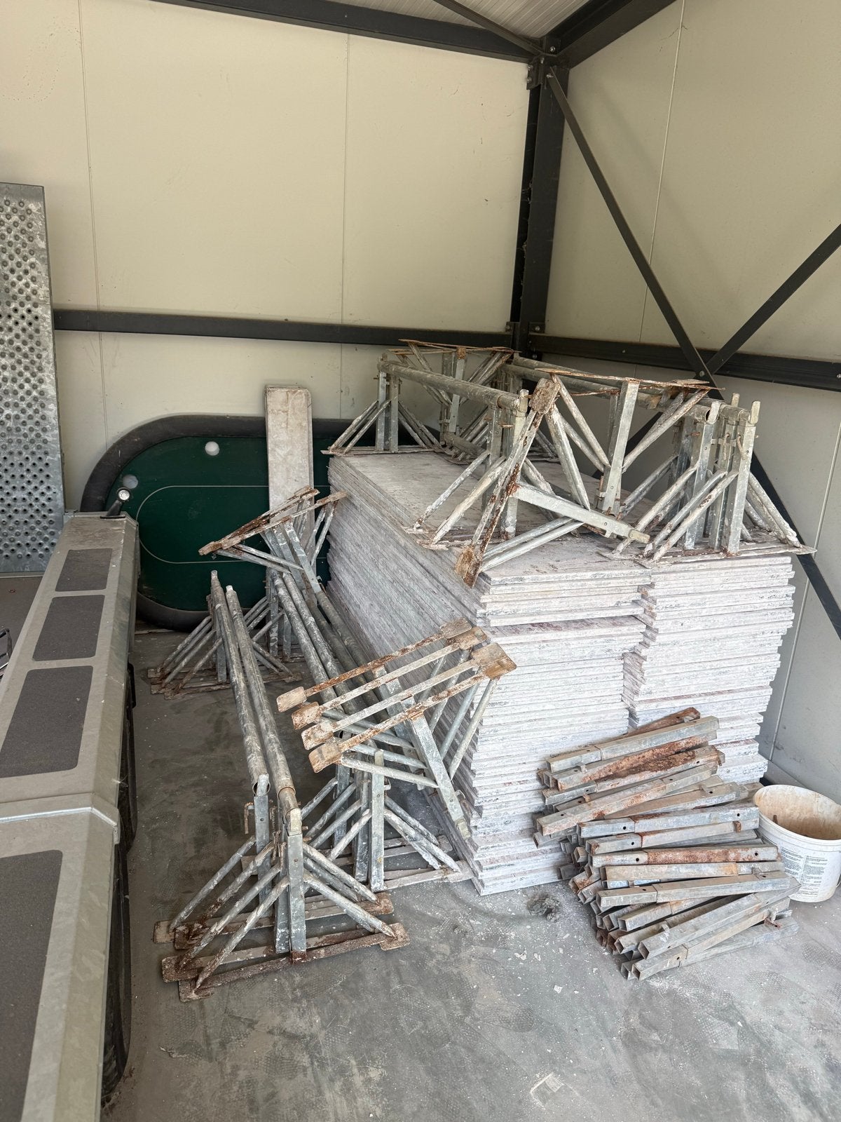 Stukadoorssteiger voor 80m2 plafond, Ophalen, Gebruikt, Overige typen, 2 tot 5 meter