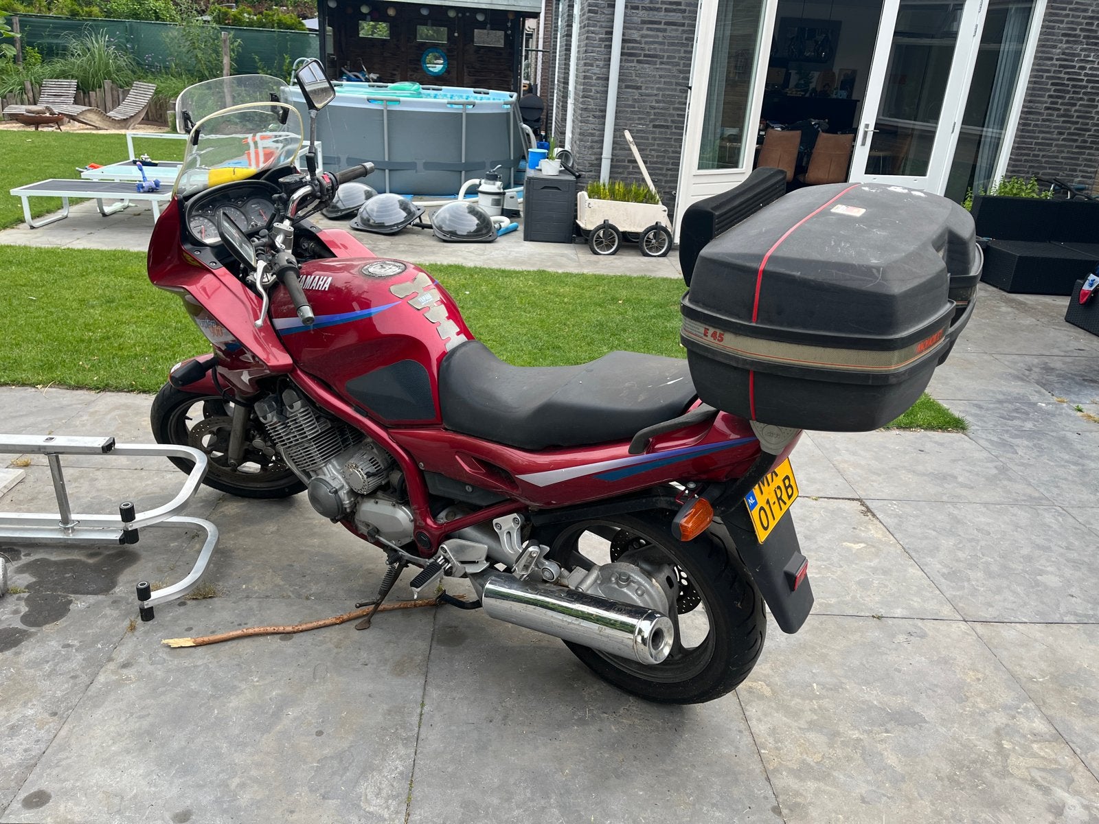 Yamaha Diversion 900, Ophalen