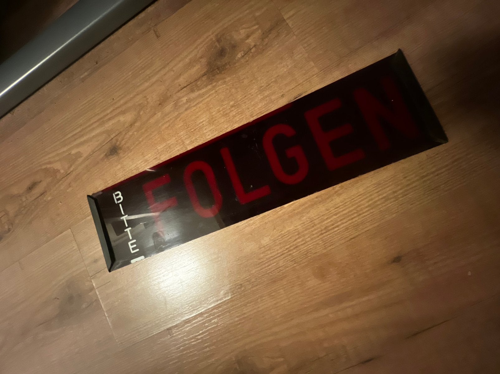 Stopbord Porsche 924 Polizei, Verzamelen, Ophalen of Verzenden, Landmacht, Duitsland