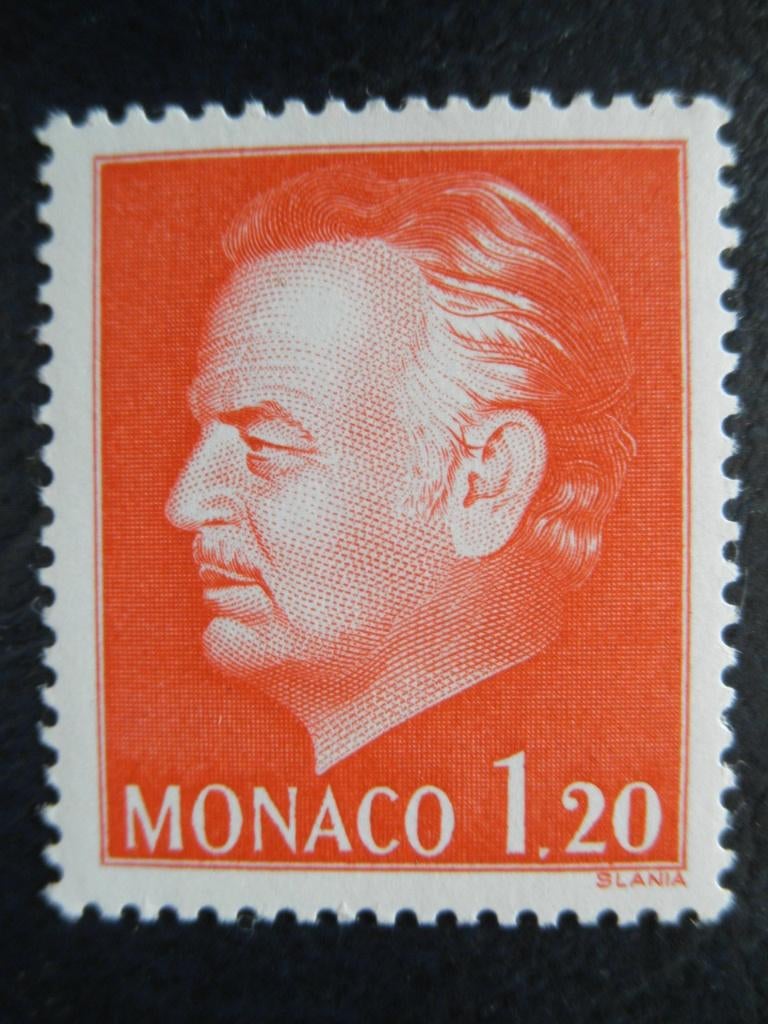 Postzegels Monaco 1978 koning Rainier - cw. € 0,80 postfris, Postzegels en Munten, Ophalen of Verzenden, Postfris