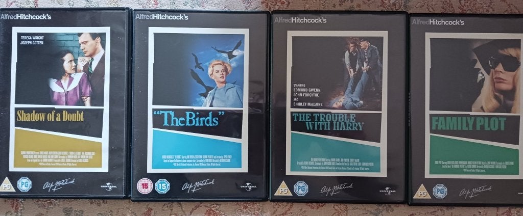 Hitchcock Collection – 13 DVD's – Psycho, Vertigo, The Birds, 1960 tot 1980, Engels, Alle leeftijden, Nederlands