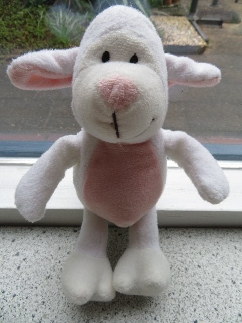 Schaap of schaapje merk Bergland meet ca 23 cm totaal, Ophalen of Verzenden, Zo goed als nieuw, Overige typen, Wasbaar