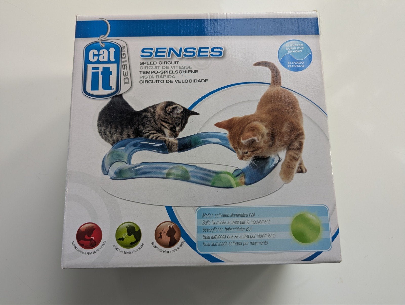 Catit Senses Speed Circuit - Kattenspeelgoed, Ophalen of Verzenden, Zo goed als nieuw