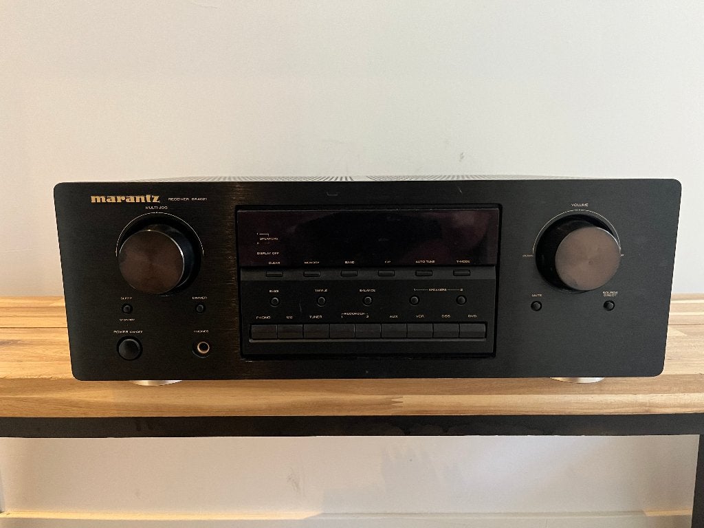 Marantz SR4021 Stereo Receiver - Zwart incl. AB, Audio, Tv en Foto, Versterkers en Receivers, Marantz, Gebruikt, Ophalen of Verzenden
