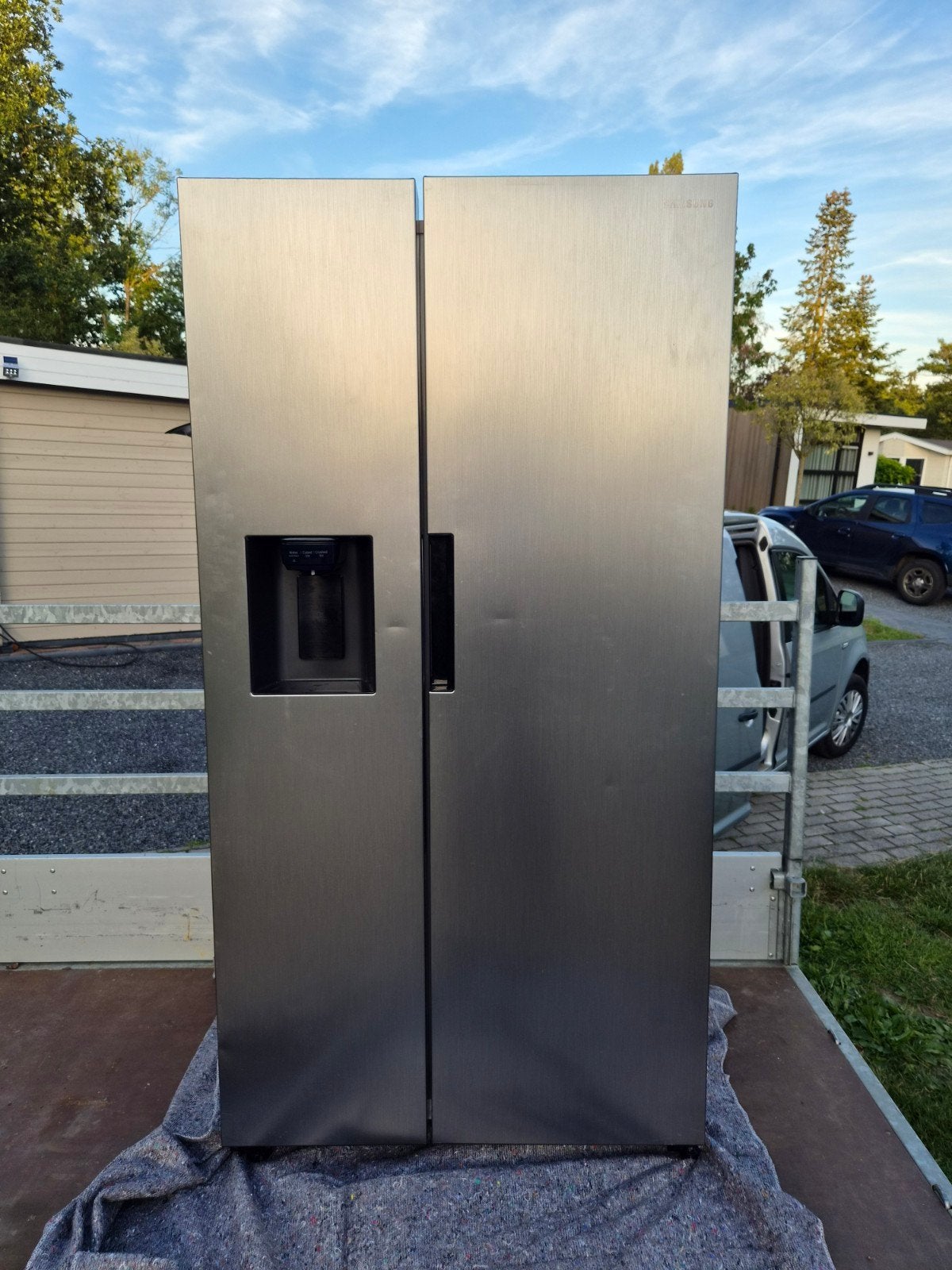 Samsung Amerikaanse Koelkast RS67A8811S9/EF | Waterdispenser, Ophalen, 200 liter of meer, 60 cm of meer, Met aparte vriezer