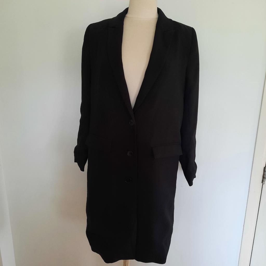 ALIX the Label colbert mantel trenchcoat zwart maat S, Kleding | Dames, Jasjes, Kostuums en Pakken, Maat 38/40 (M), Alix the label