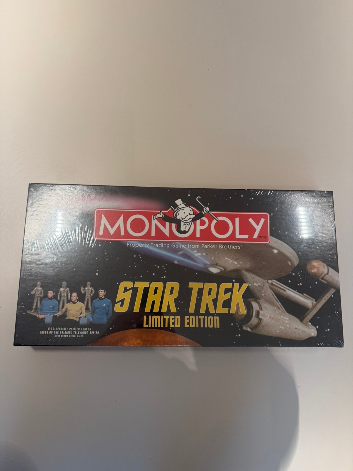 Monopoly Star Trek Limited Edition (2000), Vijf spelers of meer, Ophalen of Verzenden, Nieuw