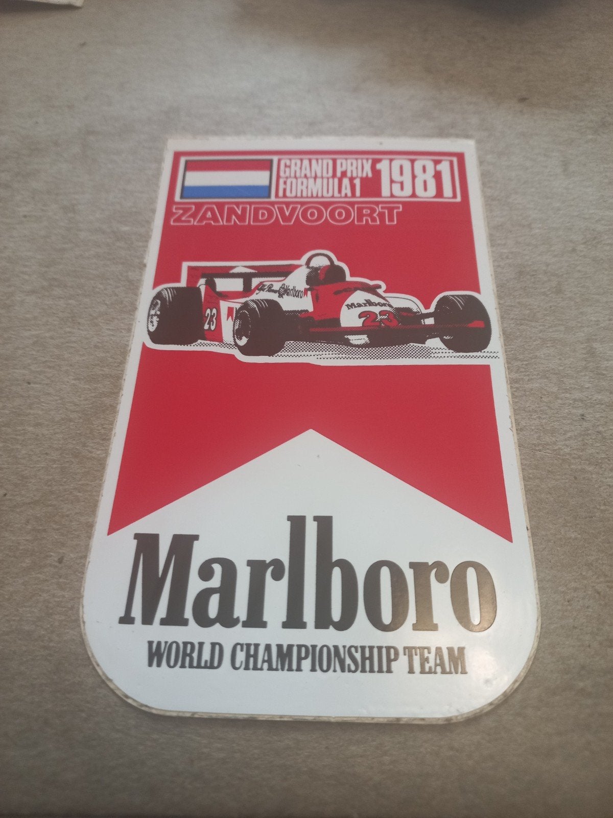 Marlboro zandvoort 81, Ophalen of Verzenden, Zo goed als nieuw